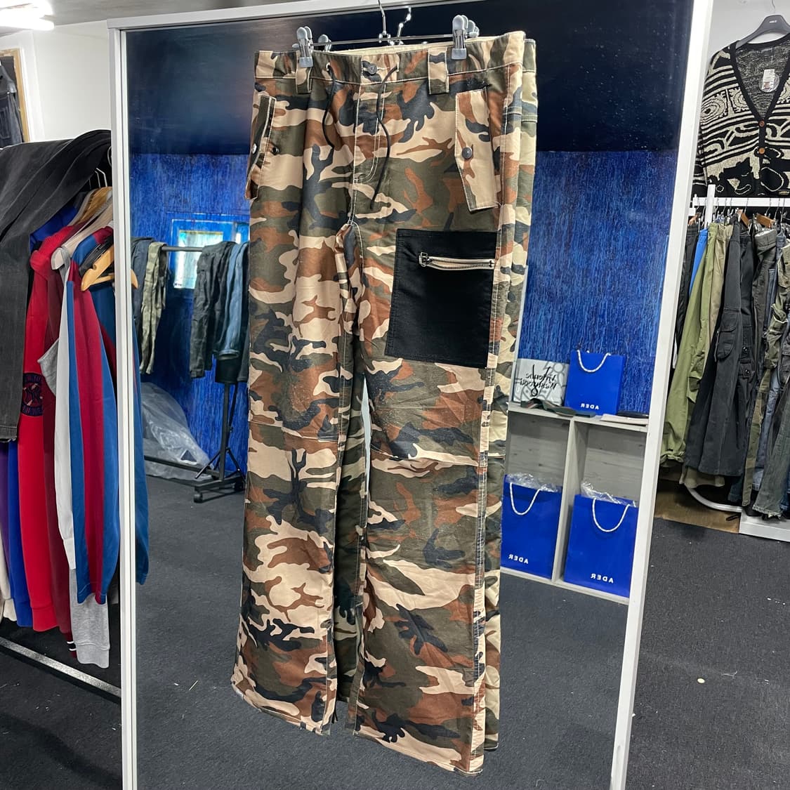 Ashbury 건빵 포켓 카모 바지 XL  상품이미지3