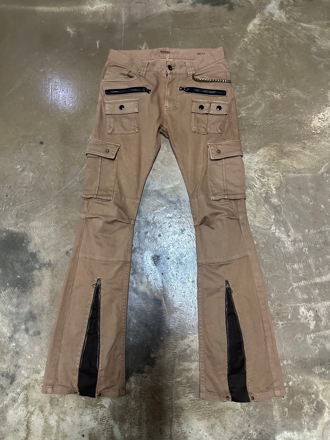 (MPH) 2way flare zip gimmick cargo pants 상품이미지1