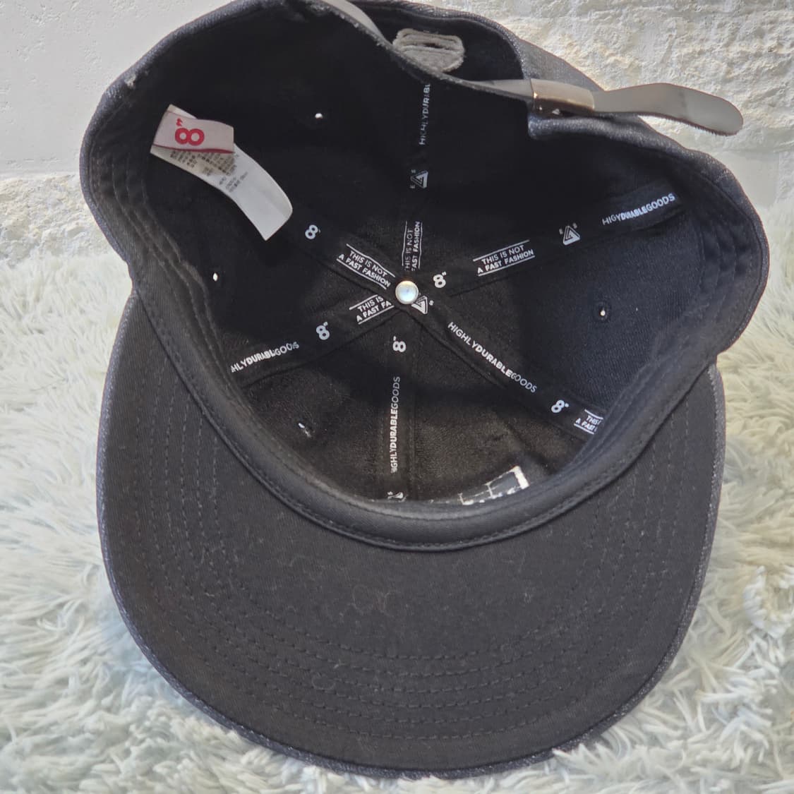 M1-1:EATIN IS MY BEST FRIEND데님스냅백(56-59) 상품이미지6