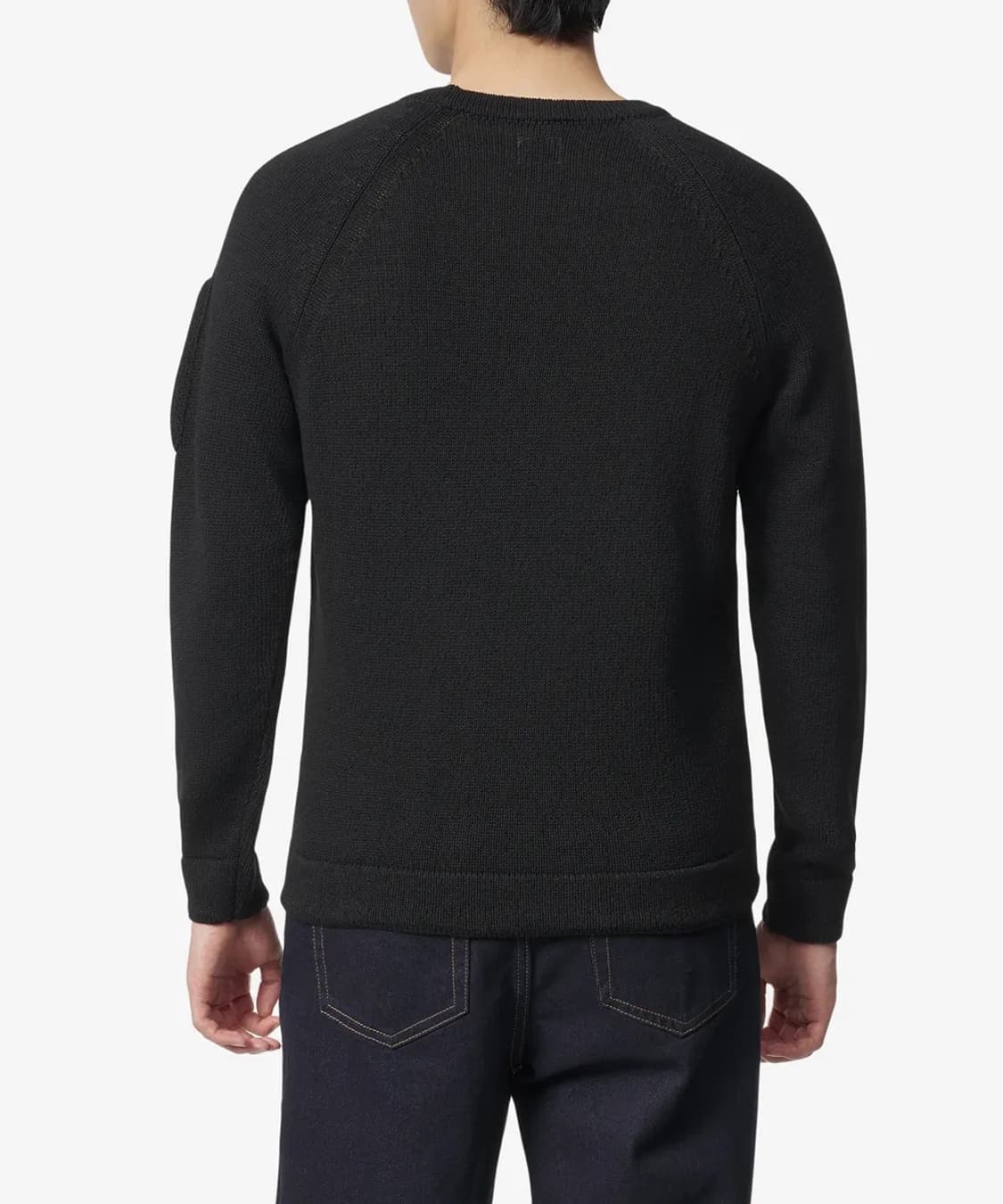 (A+/56) / 씨피컴퍼니 컴팩트 코튼 니트 블랙 상품이미지8