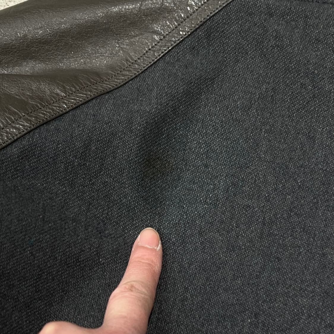 맨즈비기 레더소매 바시티자켓 s10542 상품이미지7