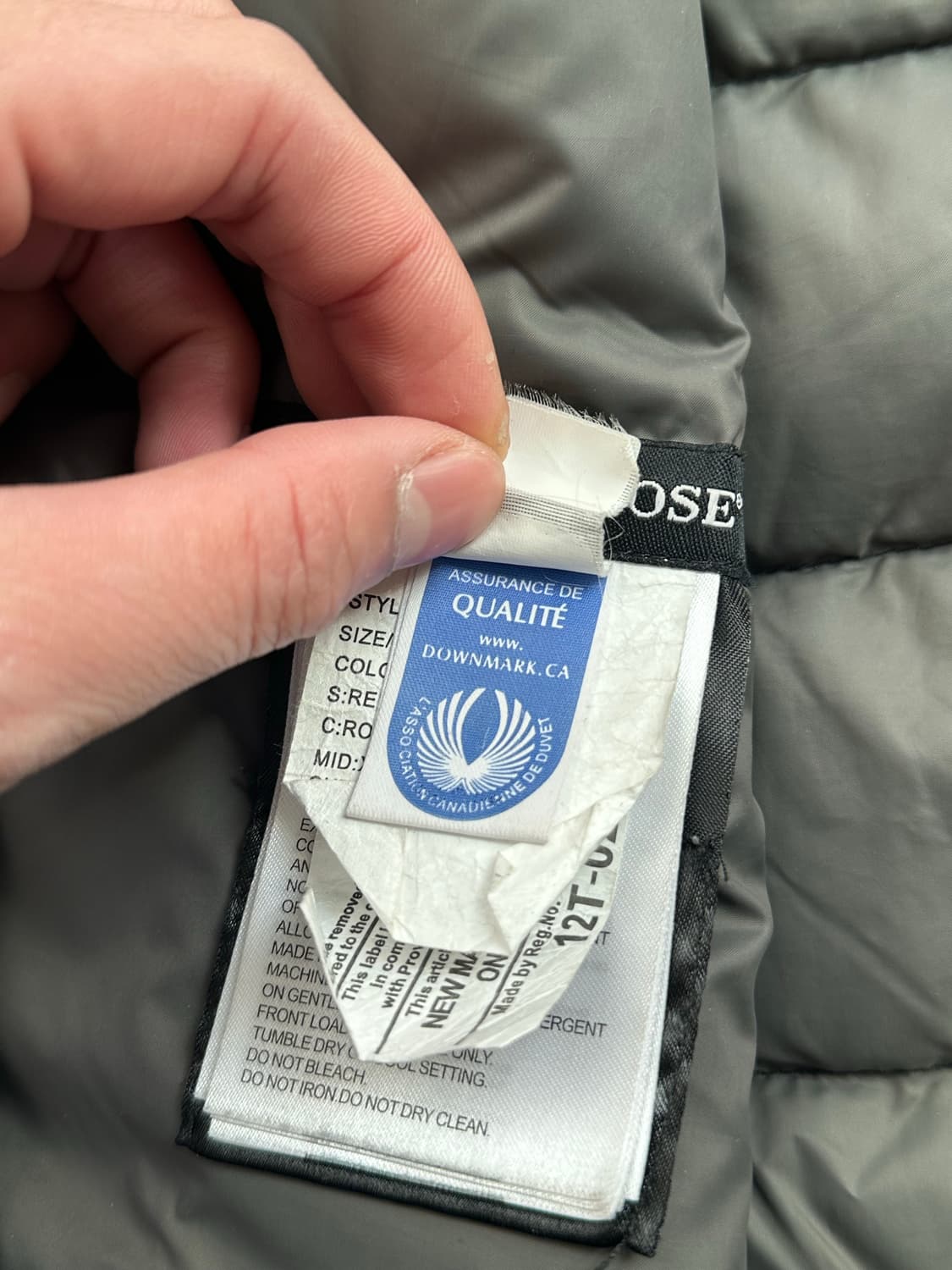 캐나다구스 후드 경량패딩 L(95-100) 정품 상품이미지10