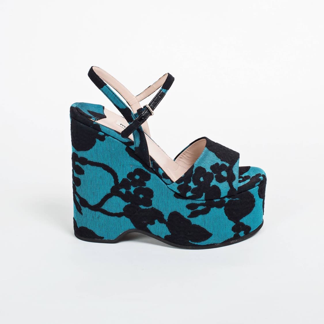 미우미우 플랫폼 웨지힐 샌들 상품이미지2