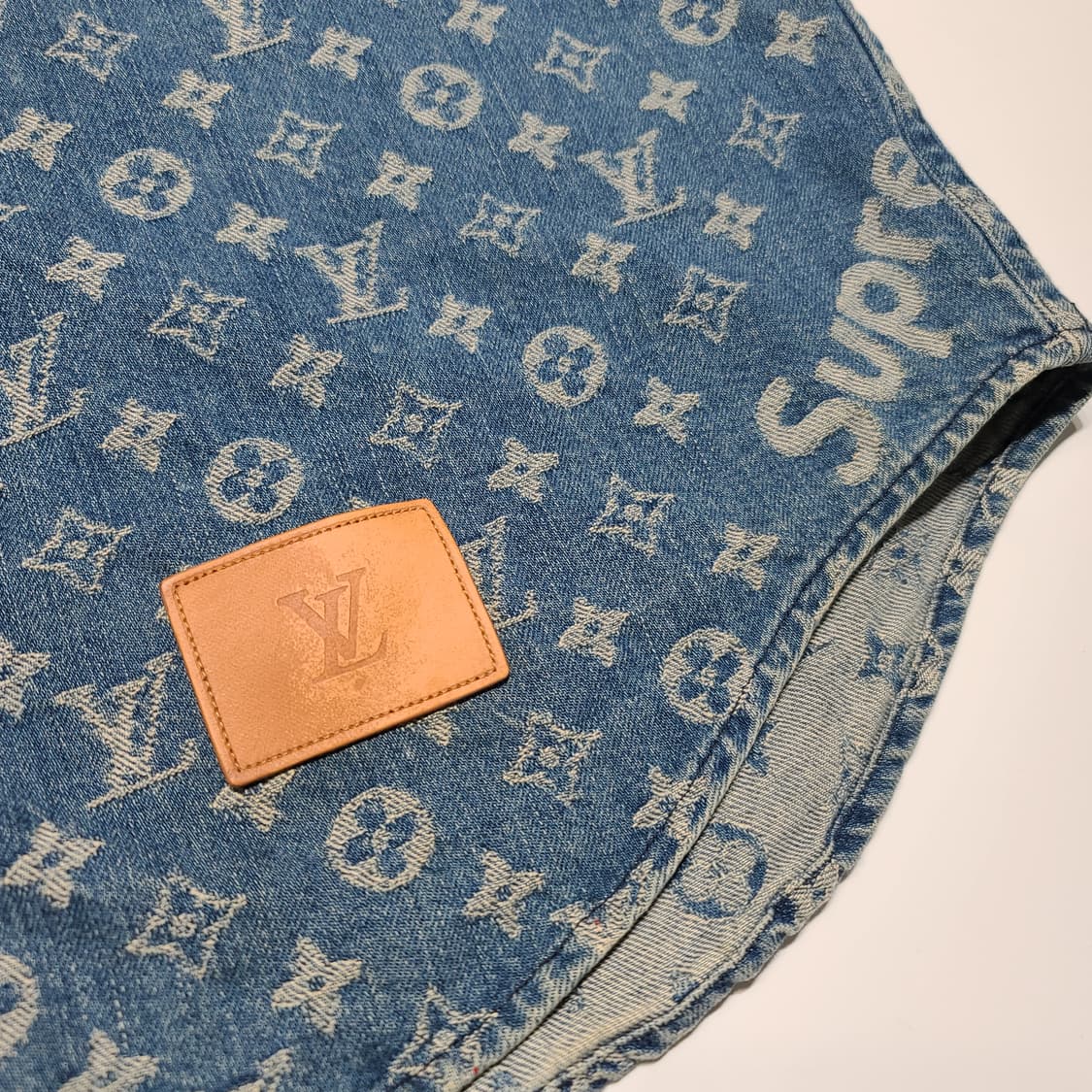 루이비통 x 슈프림 베이스볼 저지[XL] 상품이미지5