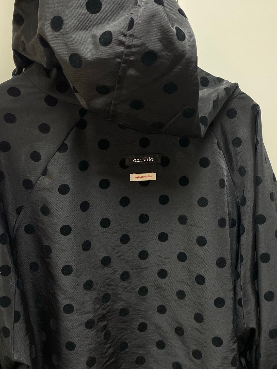 오헤시오 프릴 후드 윈드브레이커 점퍼  상품이미지3