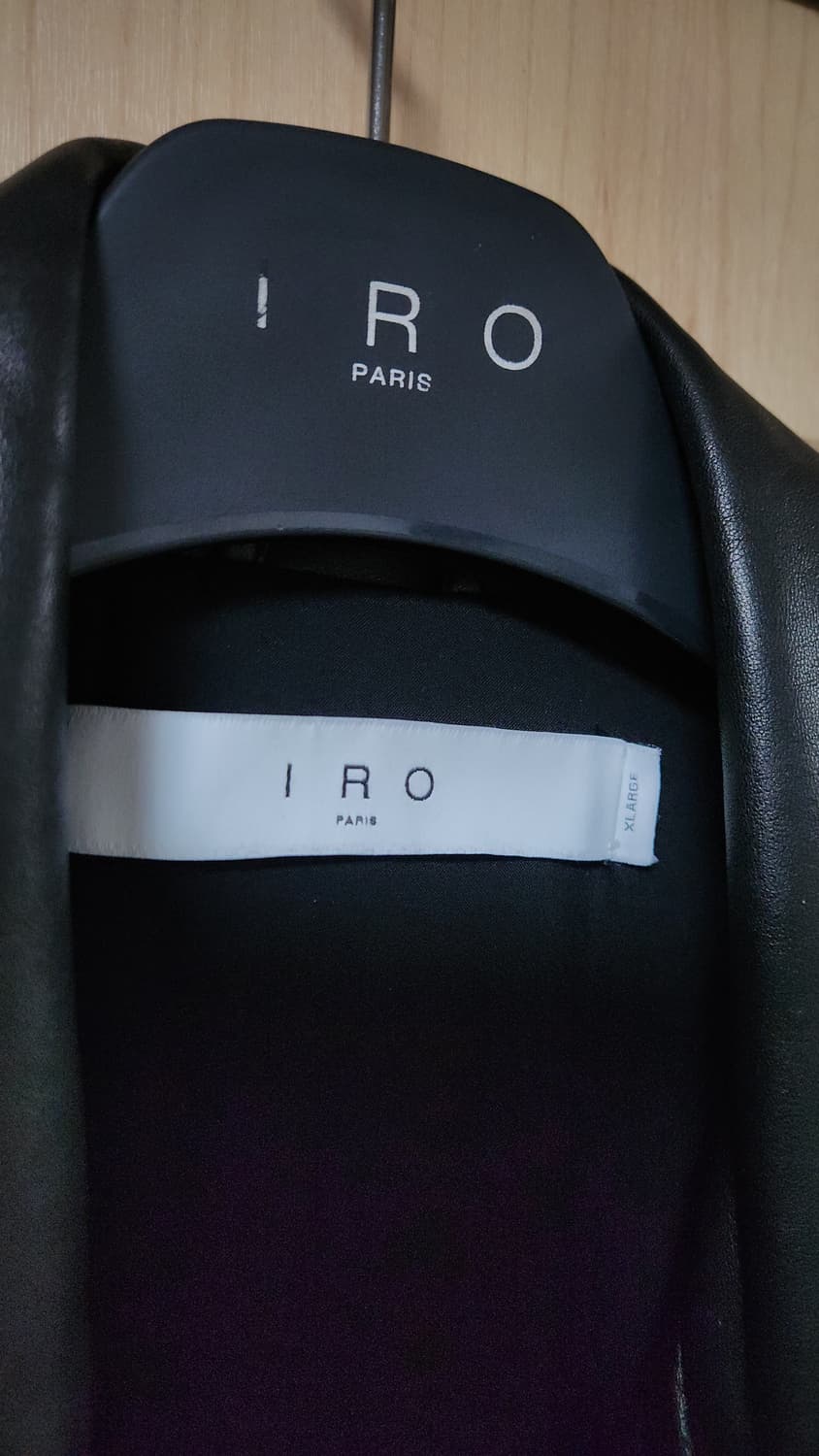 새상품 Iro Paris ODINSPE 램스킨 라이더자켓 XL 귀한110 상품이미지5