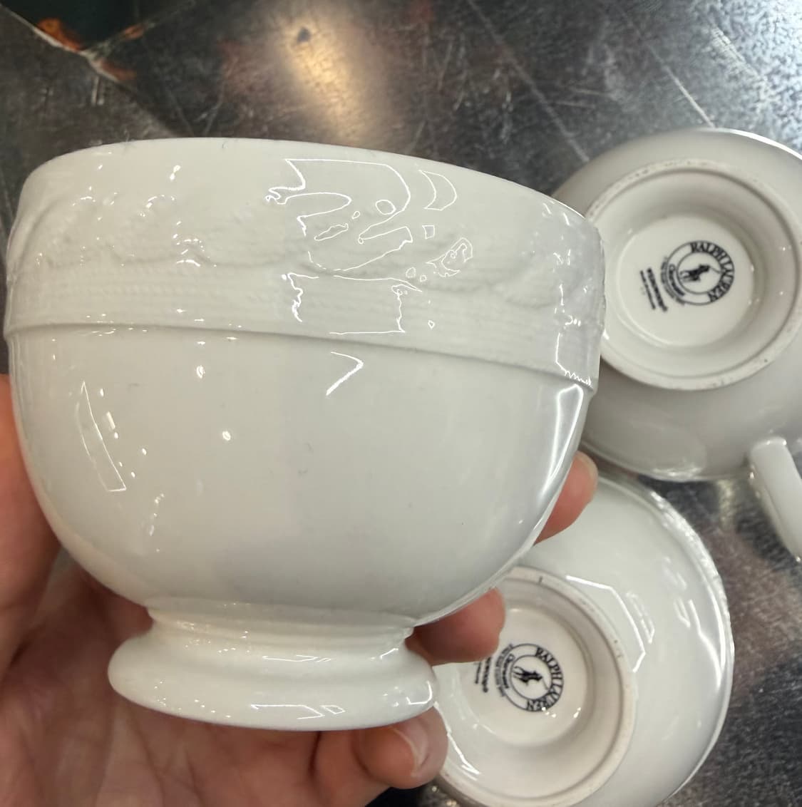 폴로 랄프로렌 웨지우드 made in england 커피잔 세트 상품이미지4