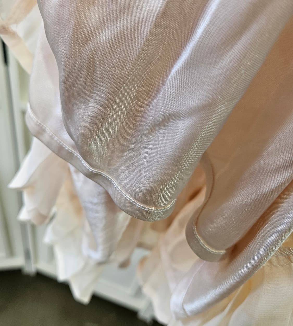 쉬폰 프릴 리본 원피스 상품이미지8