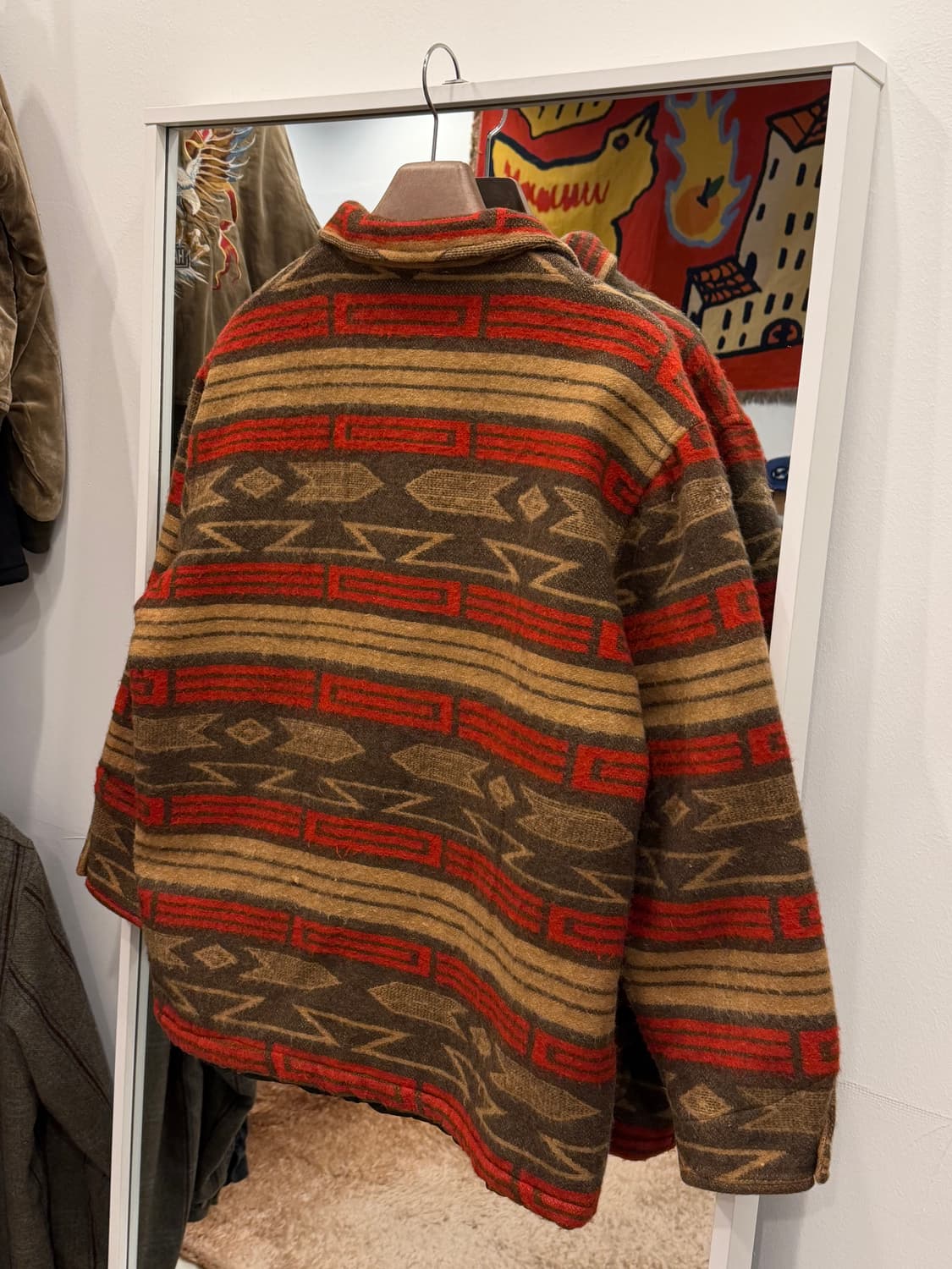90s Baronet 빈티지 나바호 헤비 울 자켓 상품이미지7