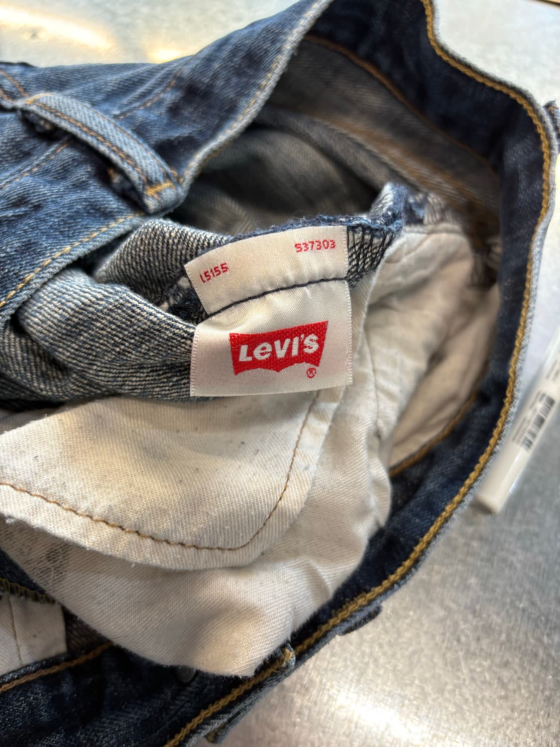 리바이스 501 xx 워싱 데님 상품이미지5