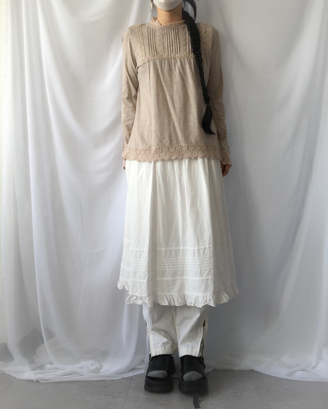 Crochet trimming sleeve 상품이미지6