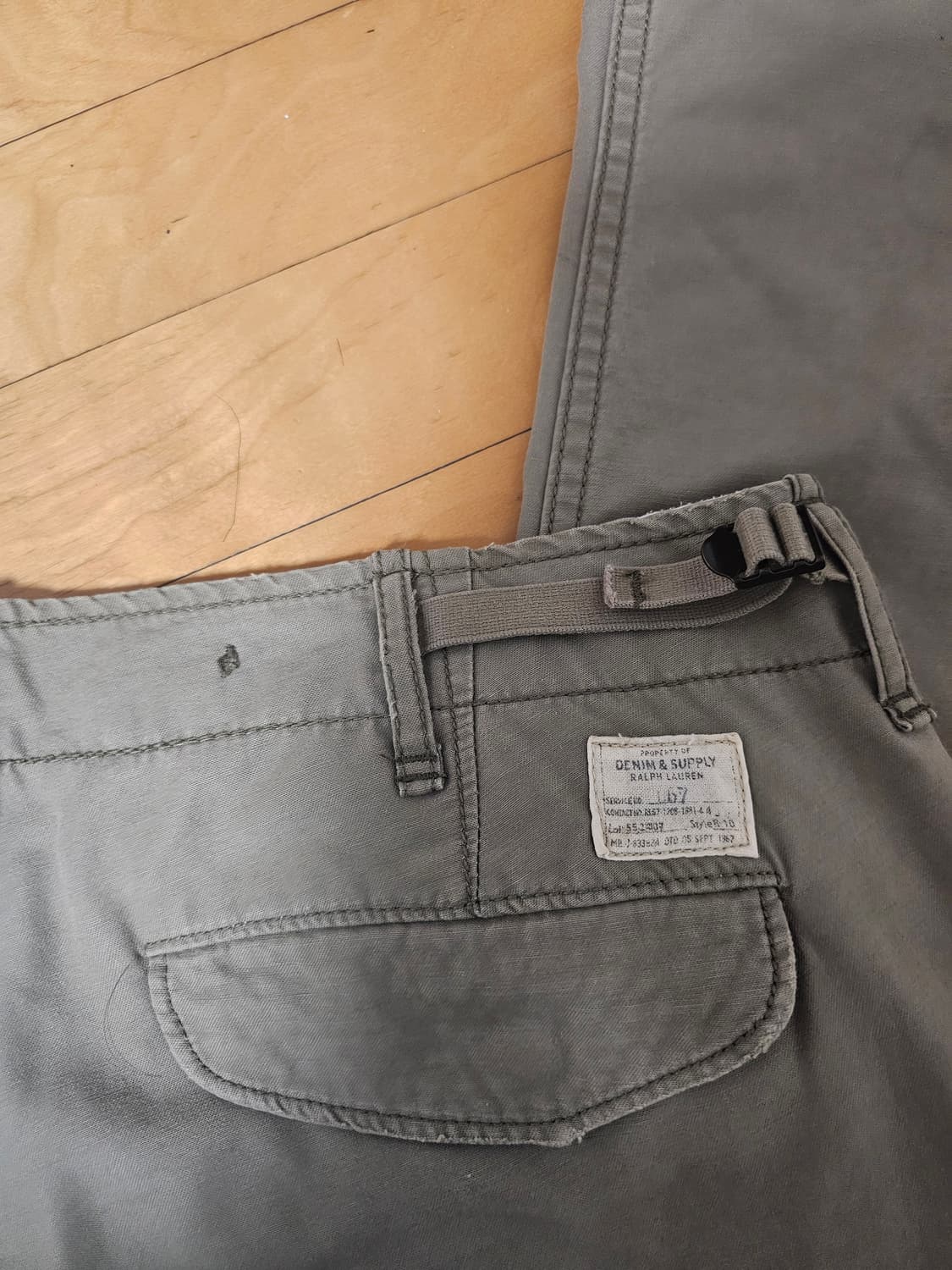 폴로랄프로렌 데님앤서플라이 빈티지 카고 베이지 상품이미지4