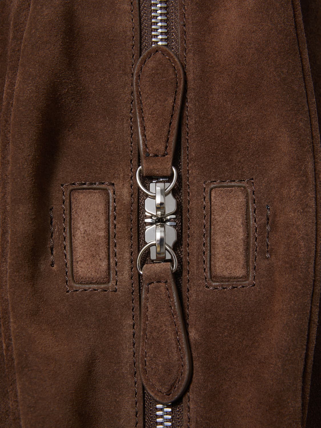 렉토 싱글러 숄더백 라지 모시 브라운 상품이미지5