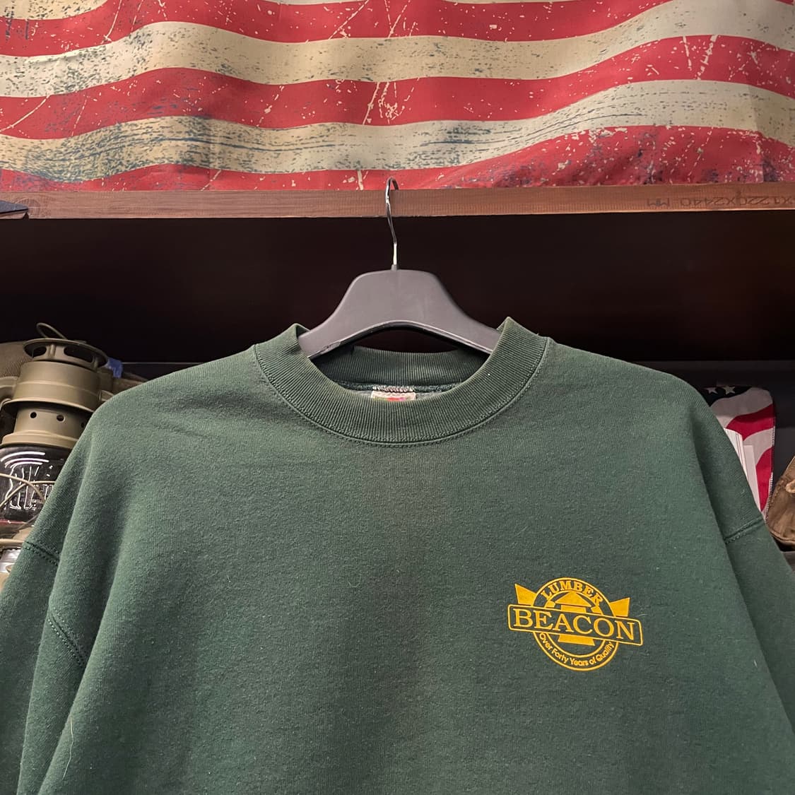 90s Fruit of the room 컴퍼니 프린팅 스웻 셔츠 N24 상품이미지3