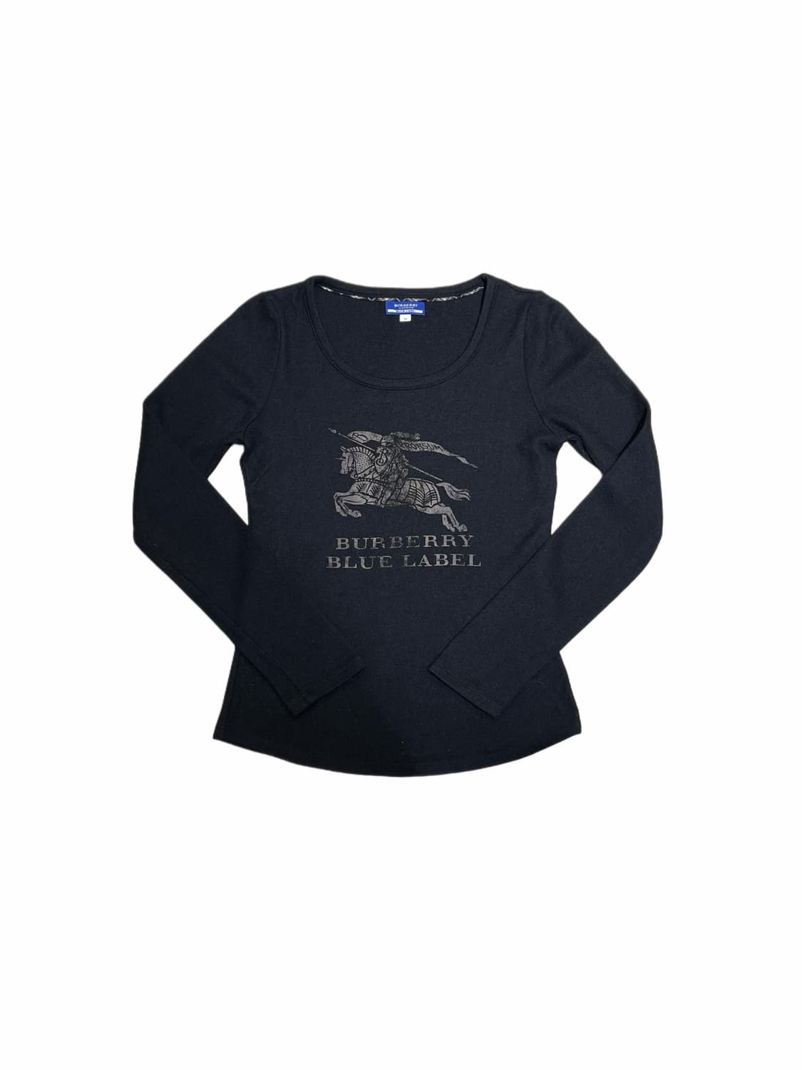 버버리 블루라벨 울100 빅로고 니트 상품이미지2