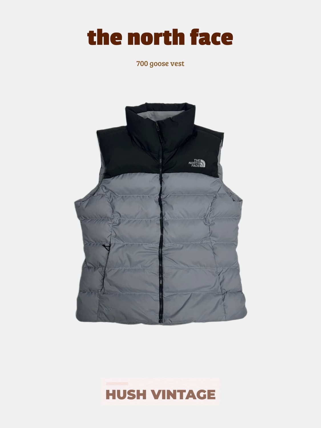 노스페이스 700 구스다운 패딩 조끼 상품이미지1