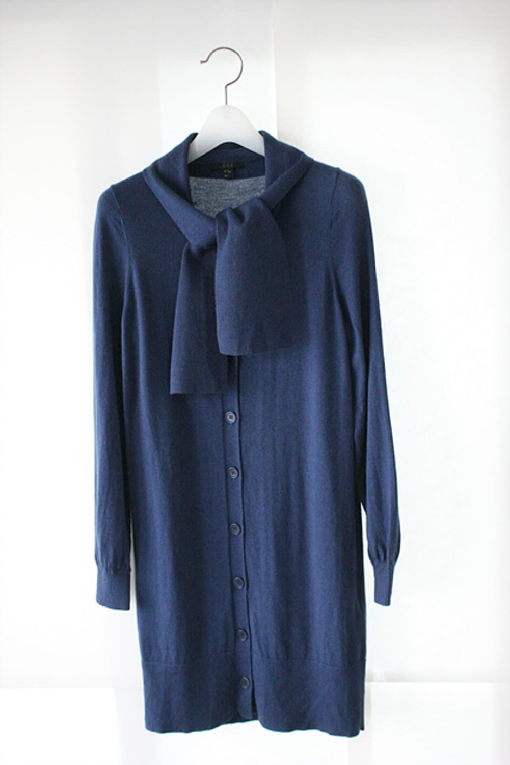 COS 코스 울 니트 원피스 겸 long 가디건 상품이미지5