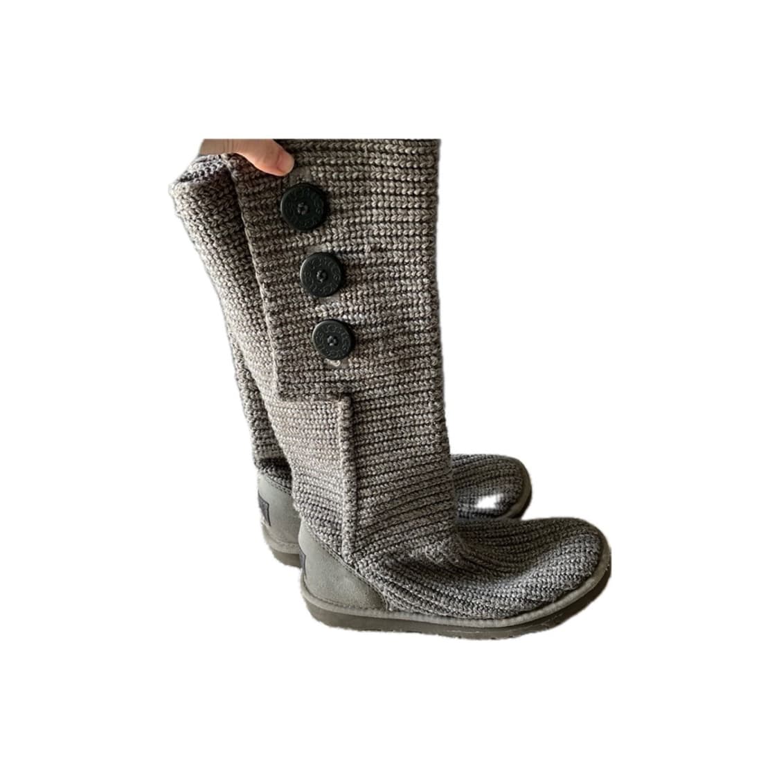 어그 ugg 카디 니트부츠 그레이 cardi knit boots 상품이미지1