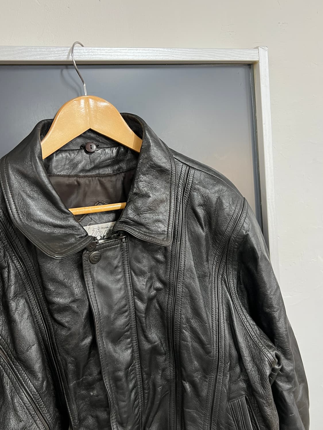 90s' IBEX Vintage 빈티지 양가죽 자켓 상품이미지3