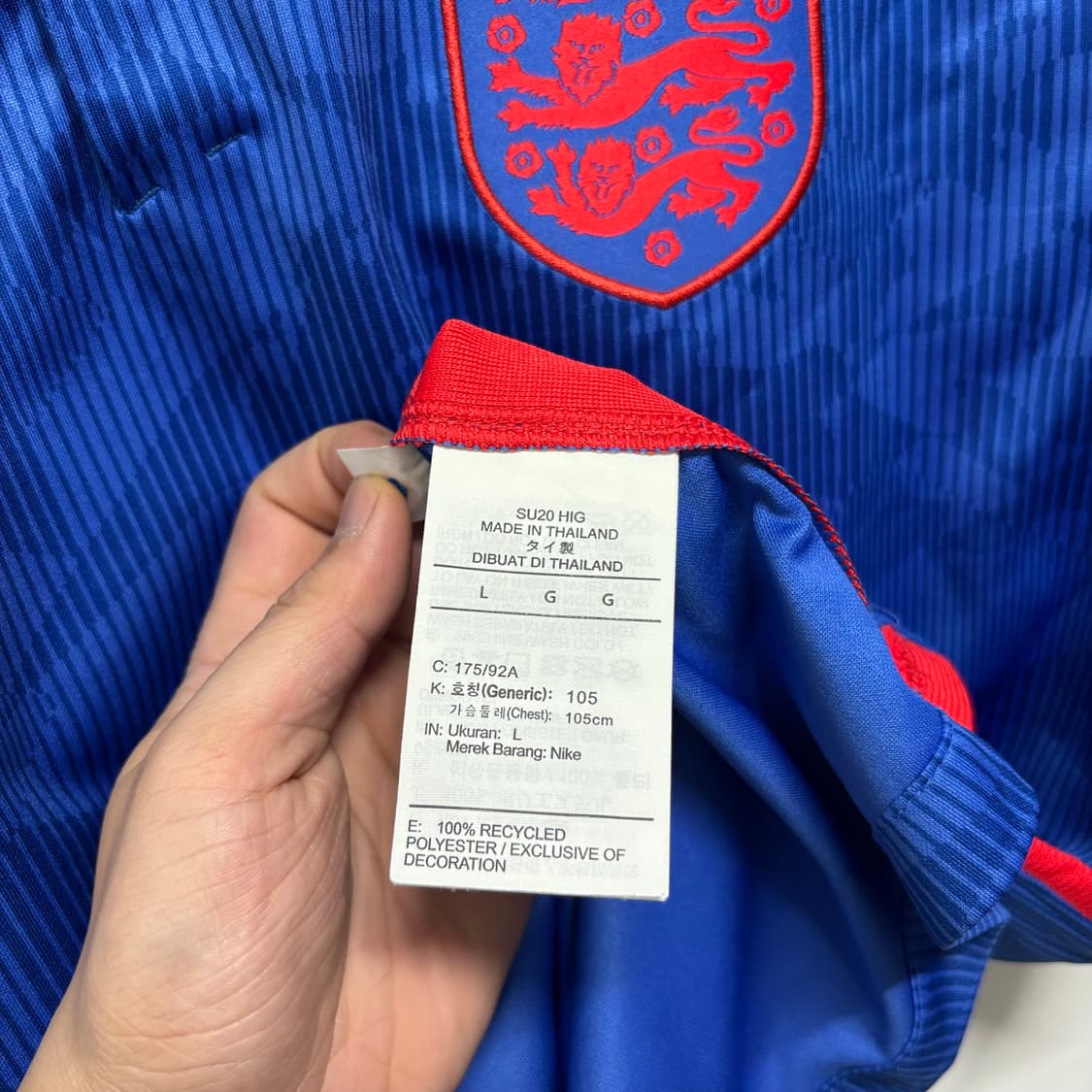 나이키 잉글랜드 2020 국대 유니폼 상품이미지5