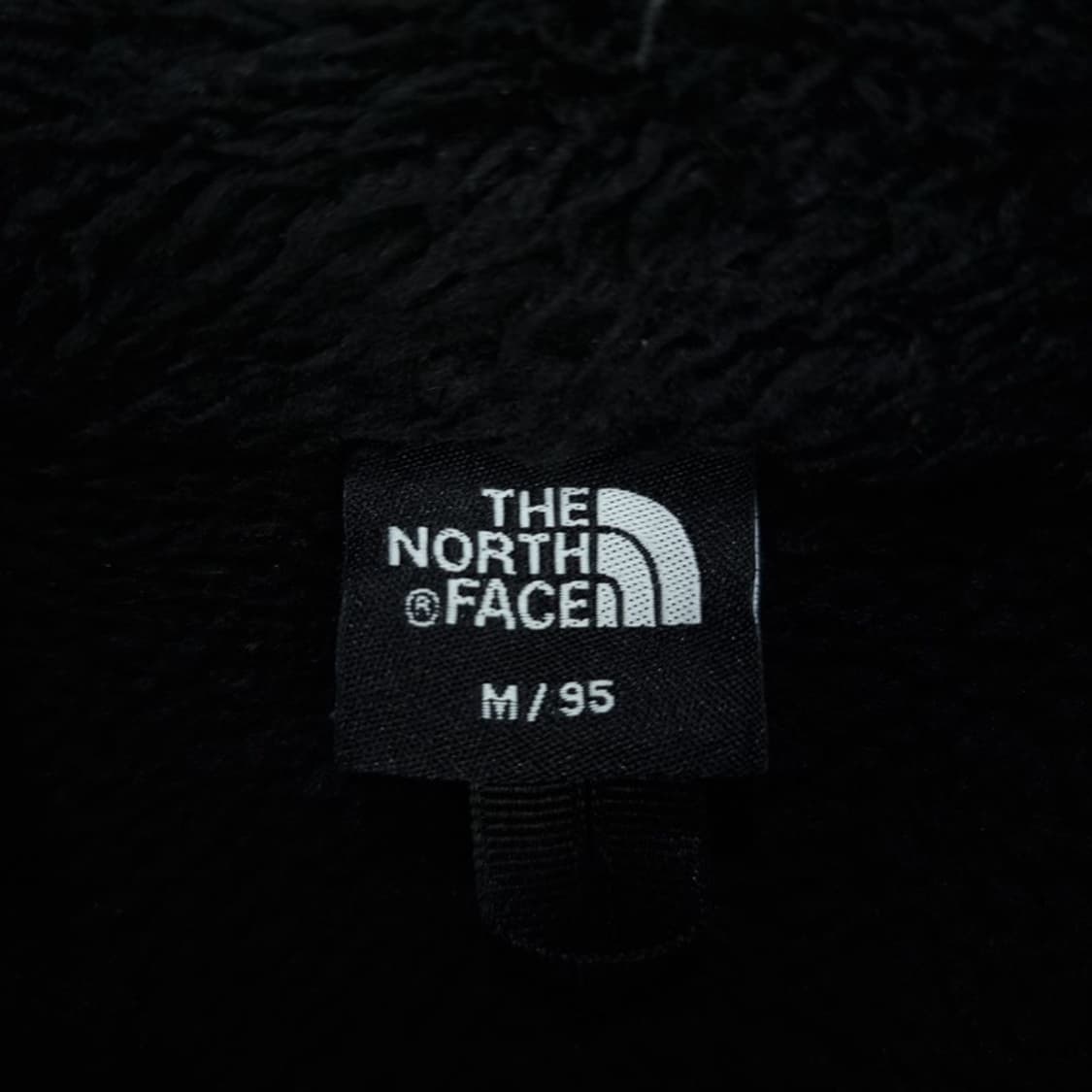 [노스페이스] 로고 자수 플리스 후리스 집업 자켓 블랙 M19666 상품이미지7