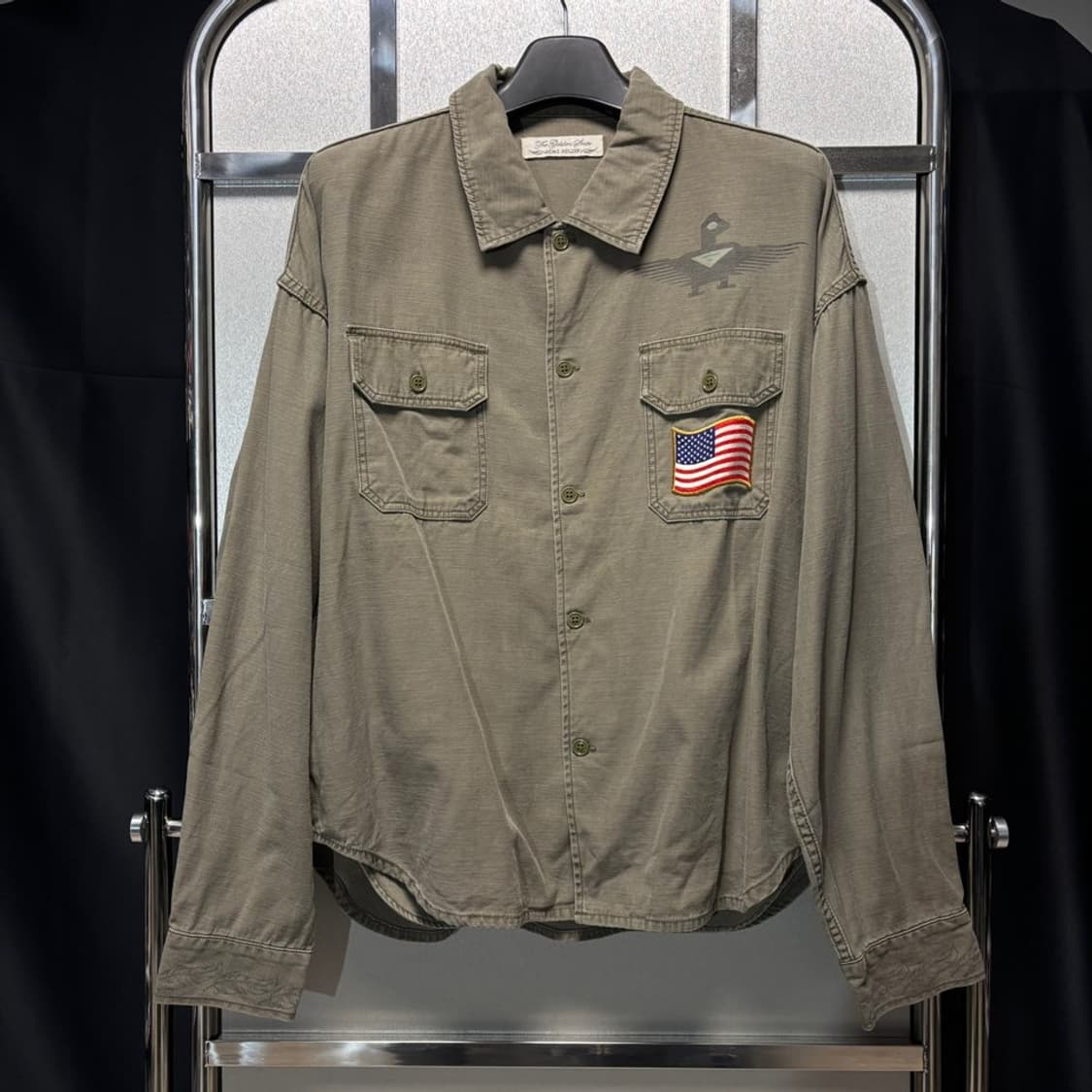 L) 레미릴리프 밀리터리 셔츠 자켓(오버핏) 상품이미지1