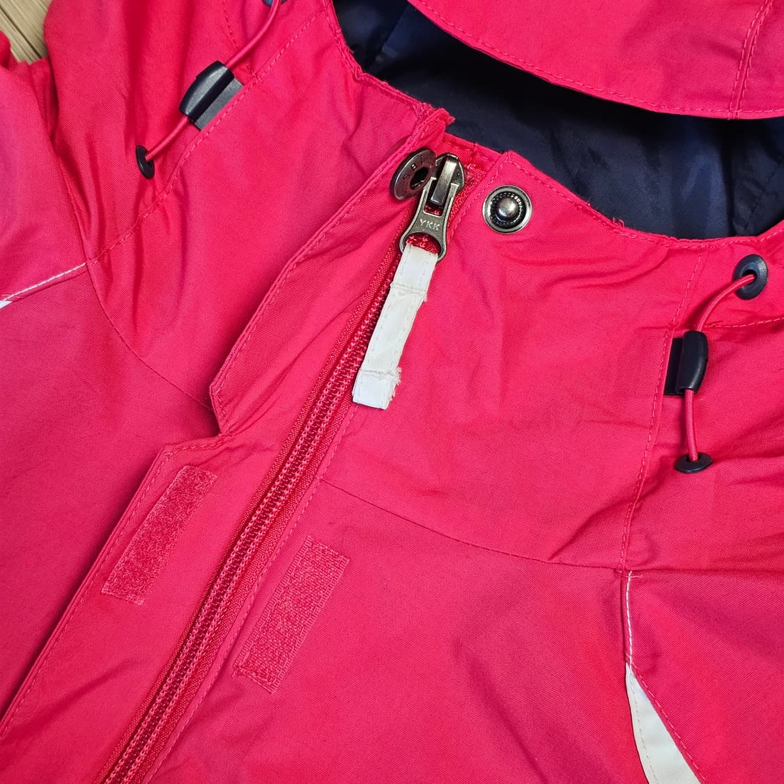 여성 XL ) 컬럼비아 아웃도어 자켓 바람막이 핑크 등산복 런닝 러닝 상품이미지4