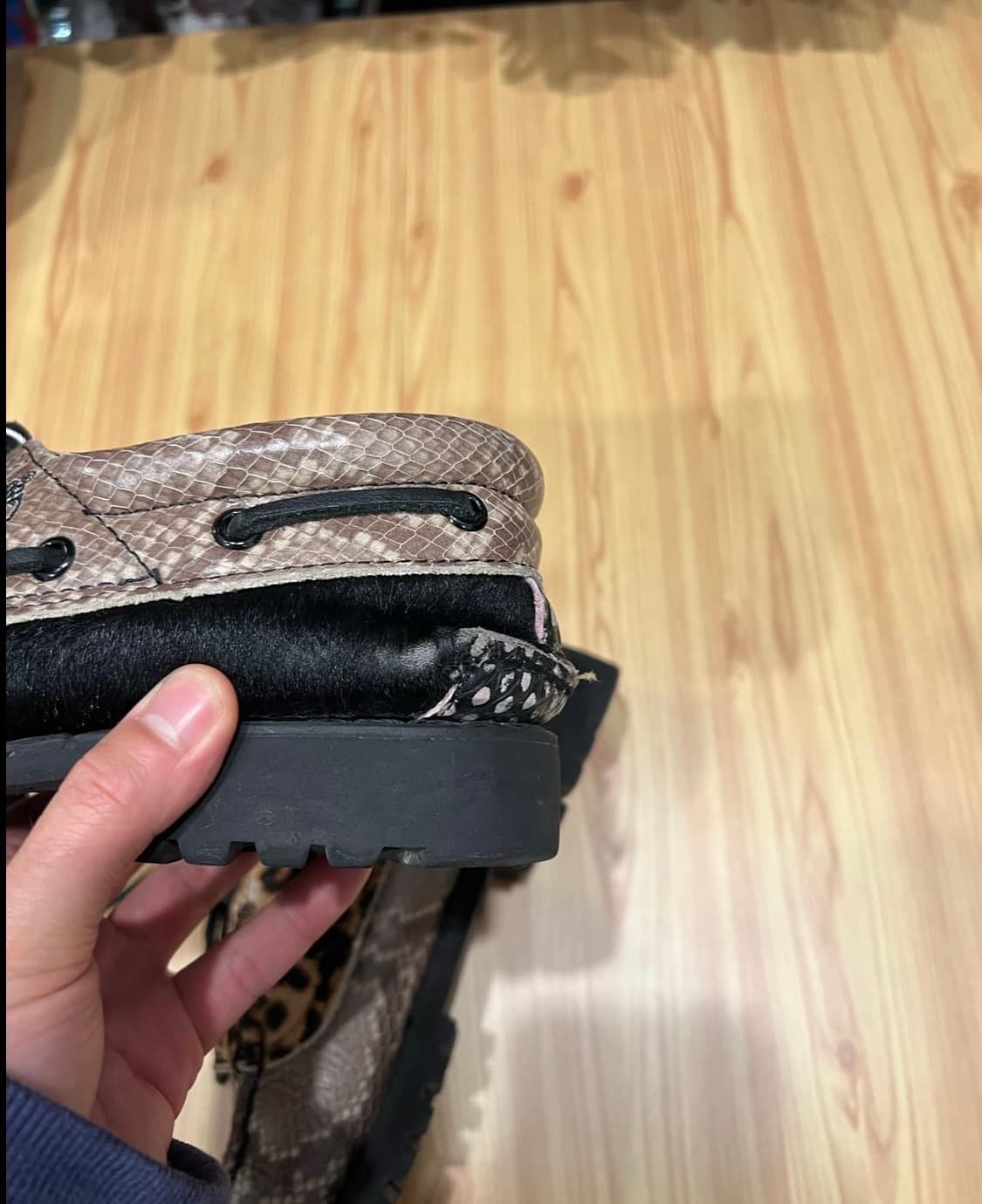 Timberland X Chinatown Markt 팀버랜드 보트 슈즈 상품이미지9
