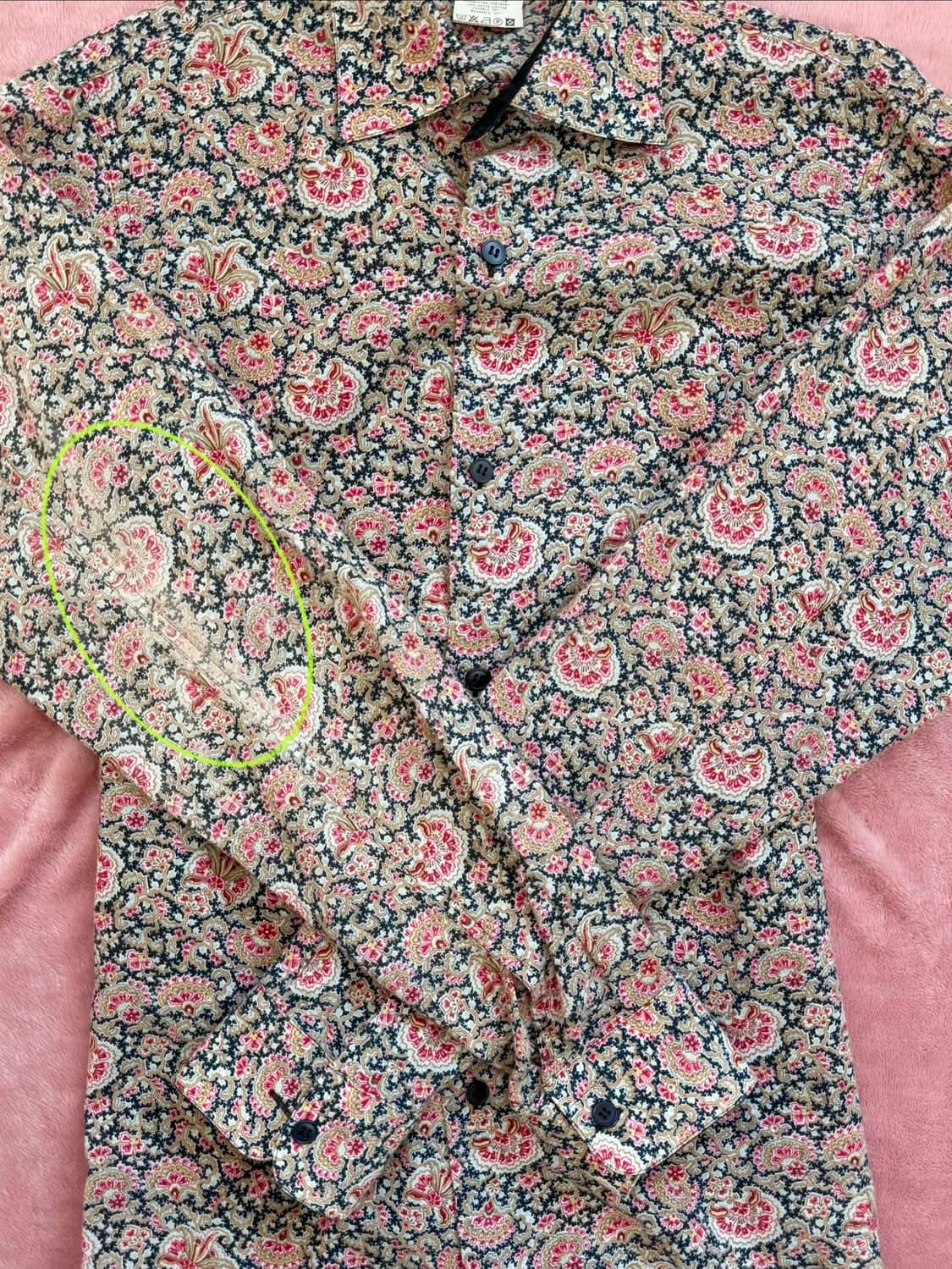 Agnes B. Homme 아네스베 옴므 플라워 셔츠 상품이미지7