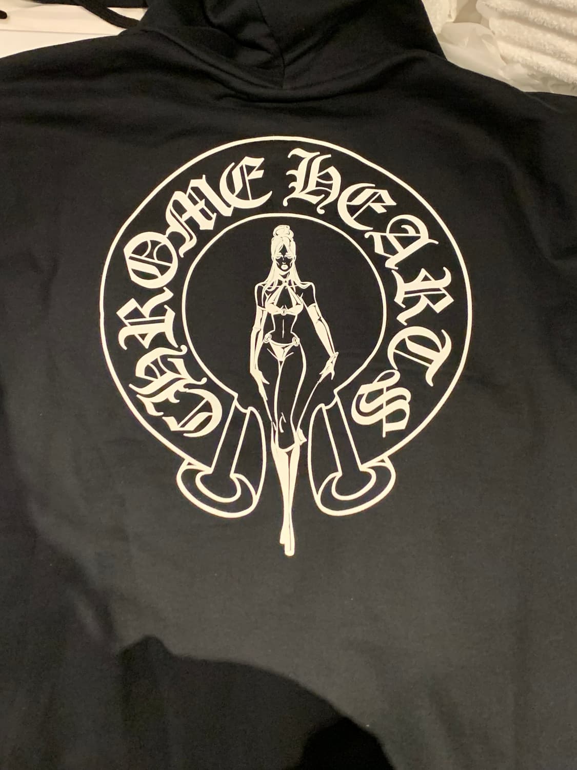 크롬하츠 데들리돌 홀스슈 후드집업 상품이미지1