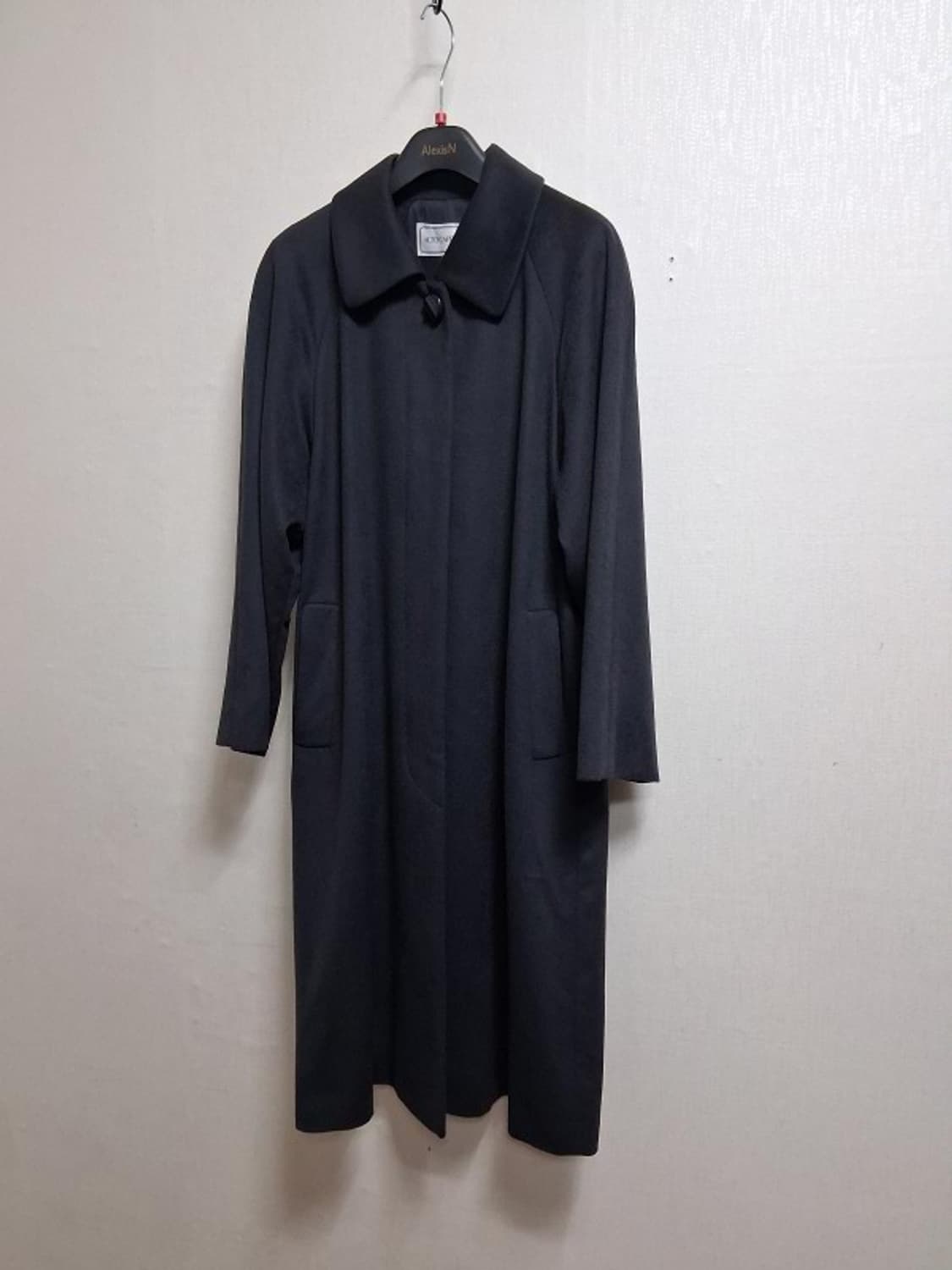 ALTO CAPOTTO  그레이 캐시미어롱코트 레트로핏 여성 66까지 루 상품이미지1