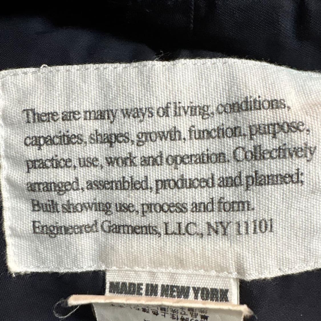 [M] 엔지니어드가먼츠 로이터 자켓 상품이미지5