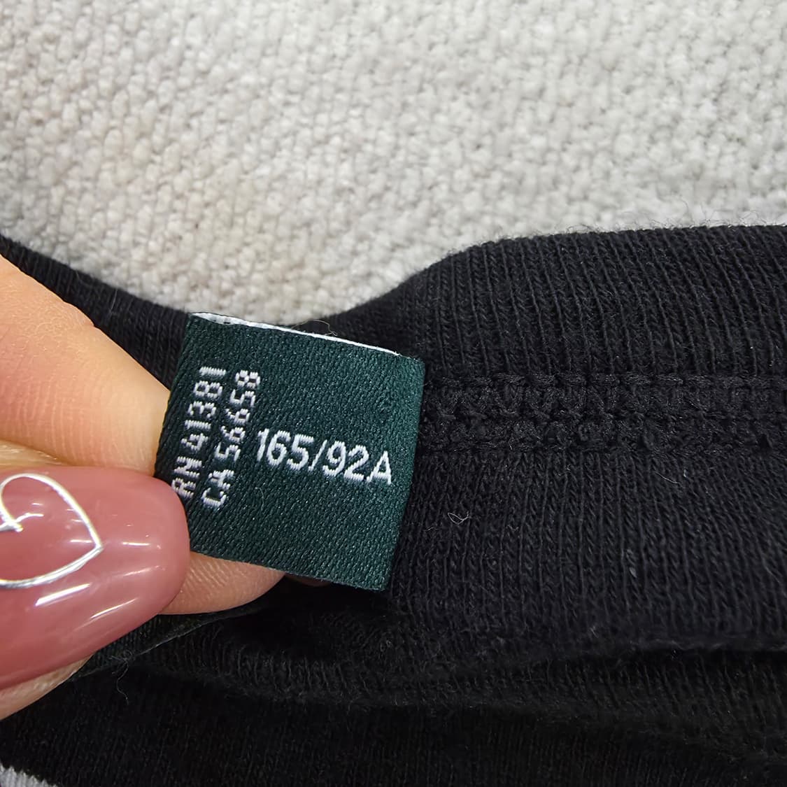 [M] 로렌 랄프로렌 여성 스트라이프 긴팔티 1231J 상품이미지4