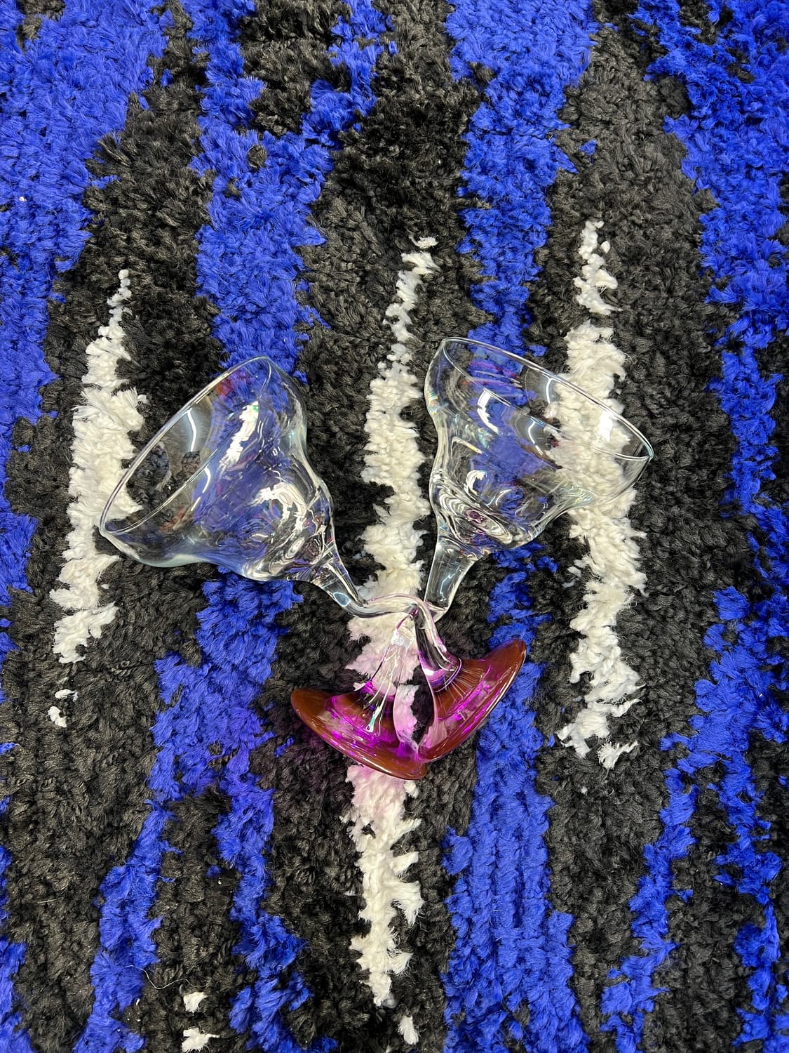 90s Libbey Z twist Stem Margarita Glass 상품이미지9