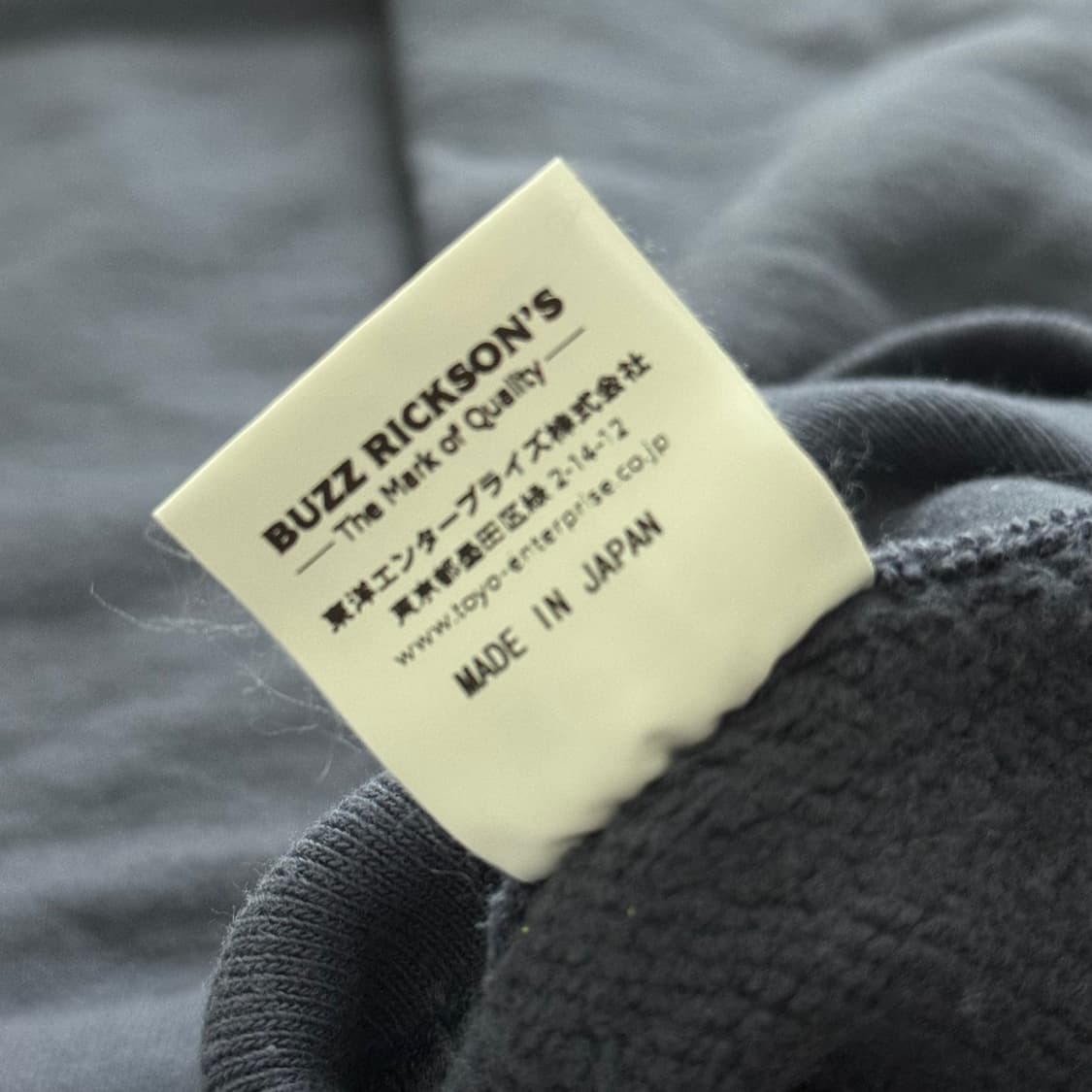 버즈릭슨 XL 네이비 스웻 셔츠 맨투맨 크루넥 SONS OF SATAN 상품이미지6