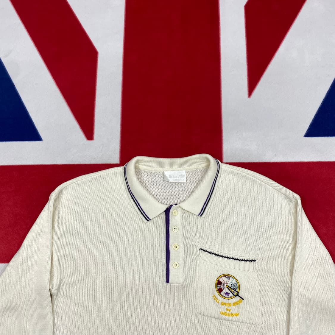 80s 아디다스 카라 니트 95 상품이미지3