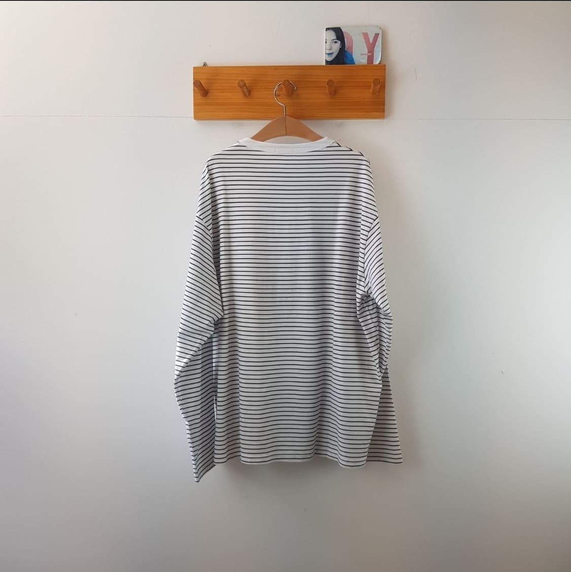 보더 롱 슬리브 T셔츠 상품이미지5