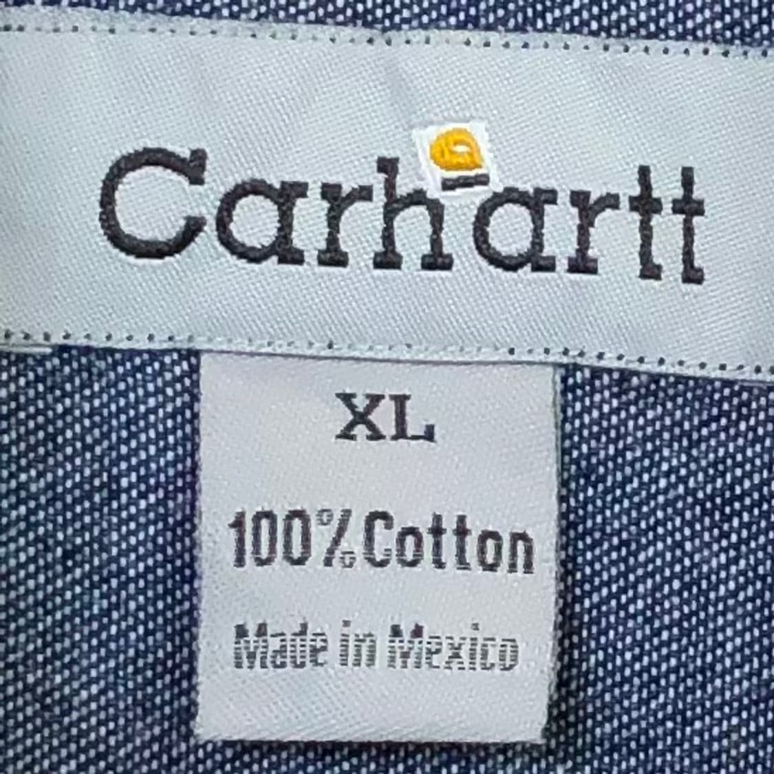 Xxl 칼하트 데님 셔츠 상품이미지3