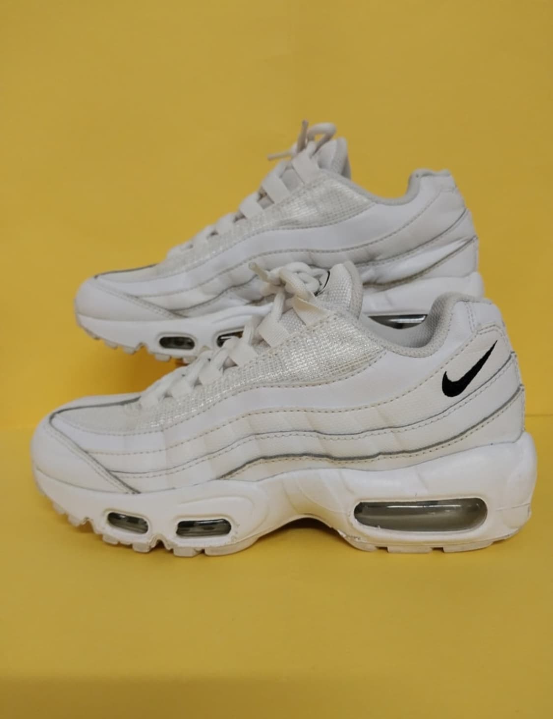 여성 나이키 에어맥스 95 흰검 운동화 (235) 상품이미지1