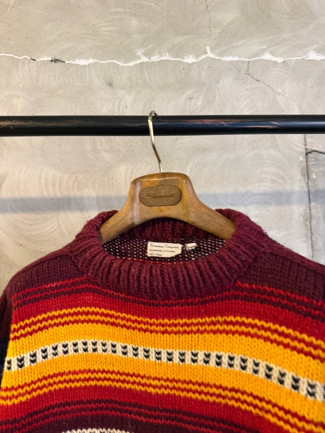 vtg 에콰도르 핸드 메이드 니트 여성66-77 상품이미지6