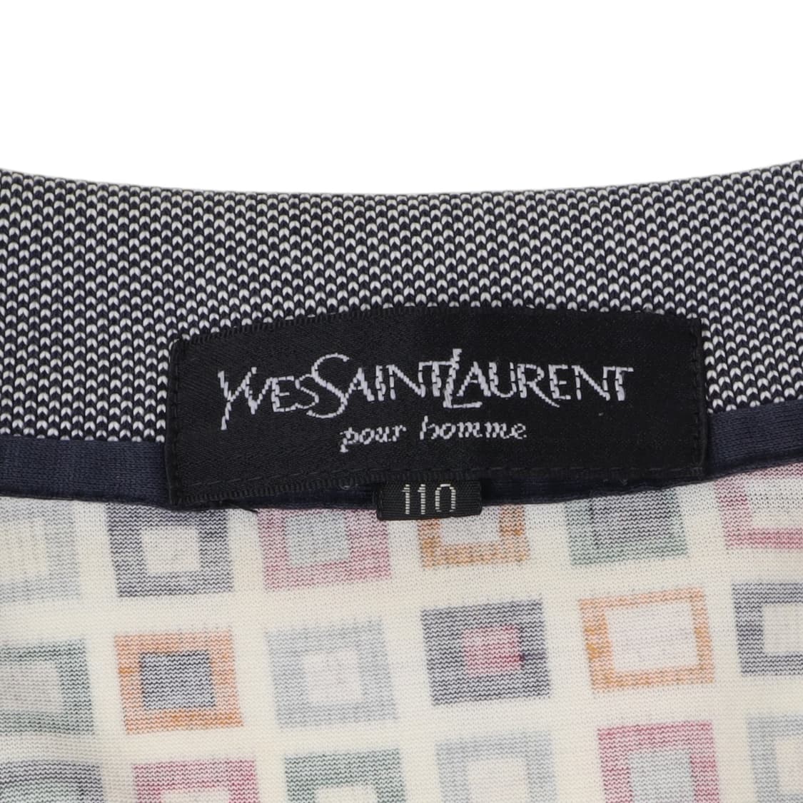 입생로랑 뿌르 옴므 스퀘어 패턴 pk 티셔츠 상품이미지8