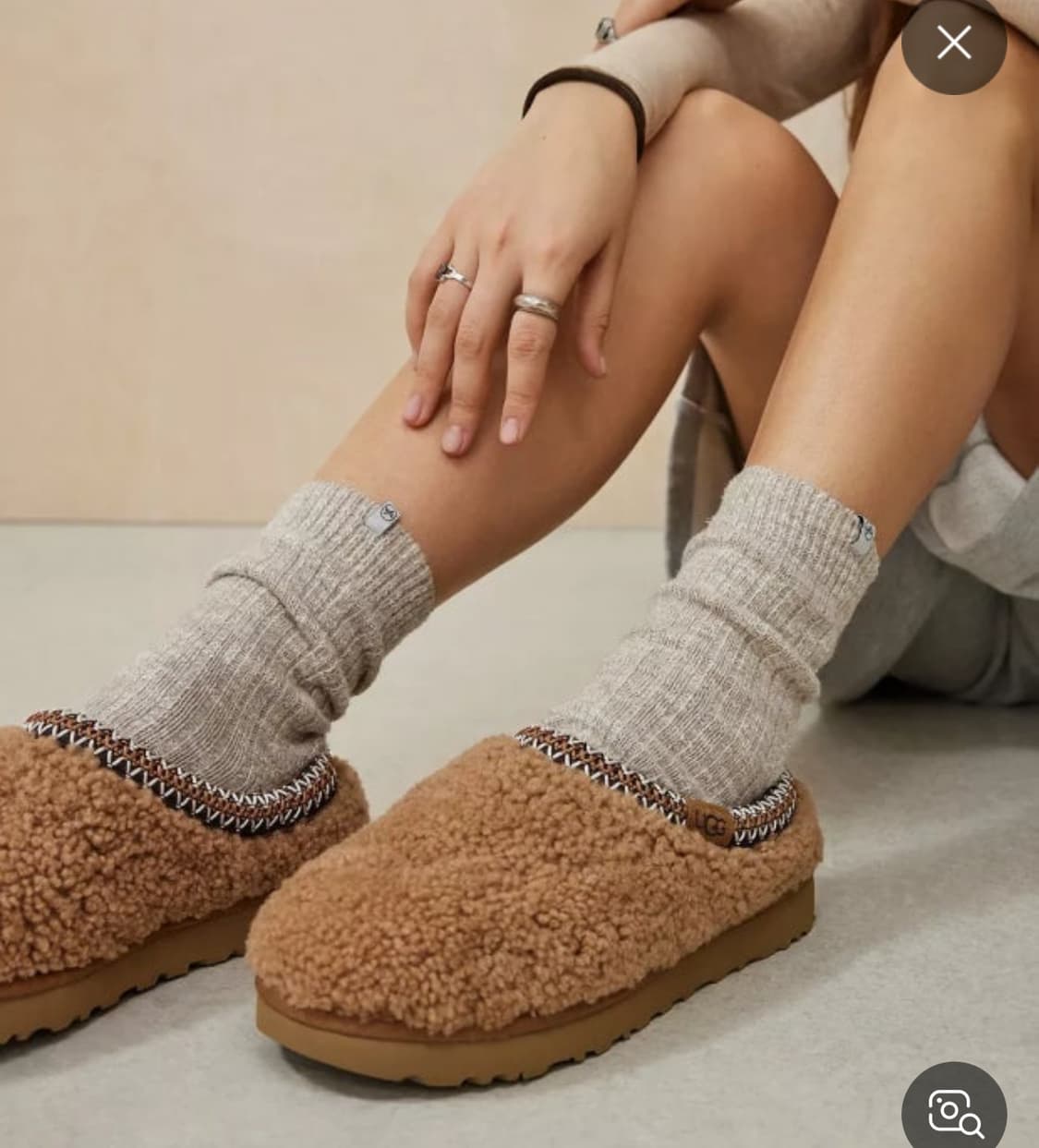 새상품) 어그 타스만 빅키즈 맥시 컬리 상품이미지3