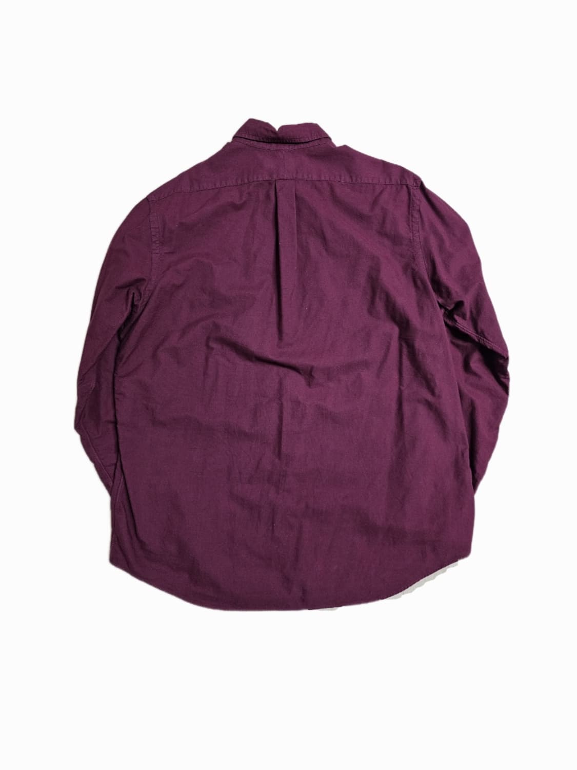 [XL] 폴로 랄프로렌 클래식 핏 와인 버튼다운 셔츠 상품이미지3