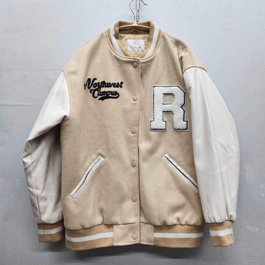 자라 ZARA 바시티 자켓 L 상품이미지1