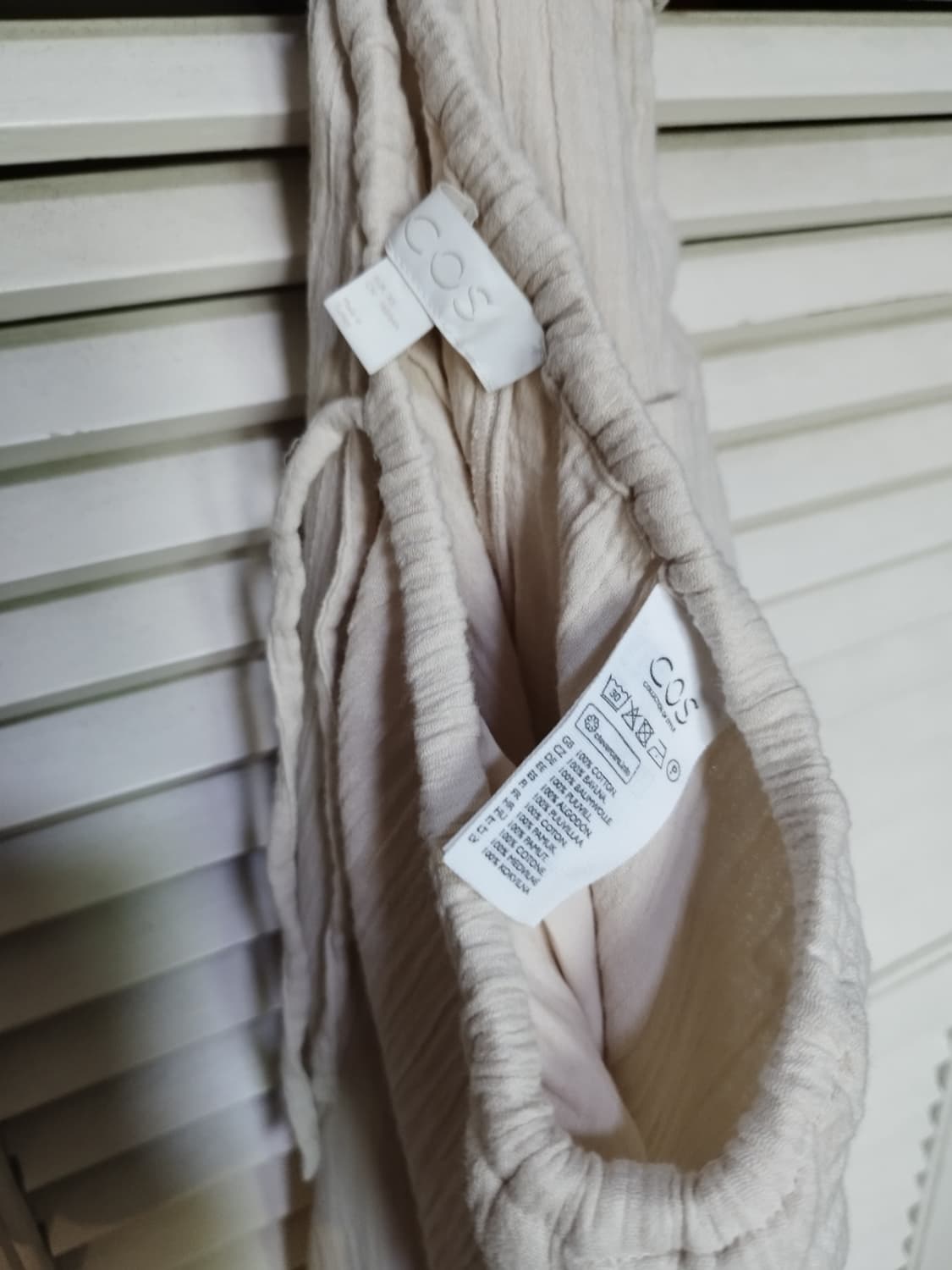 오버핏 코스 리넨 셋업 세트 상품이미지10