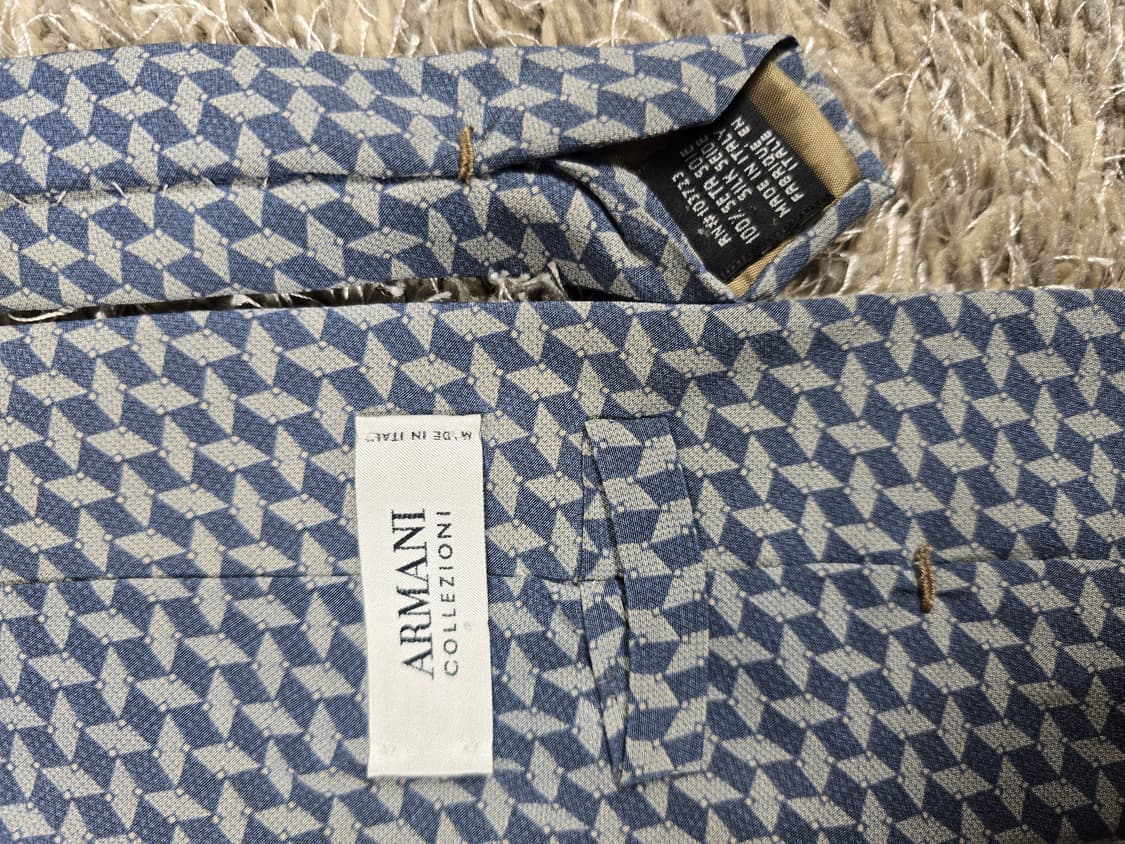 조르지오 아르마니 실크 넥타이 상품이미지2