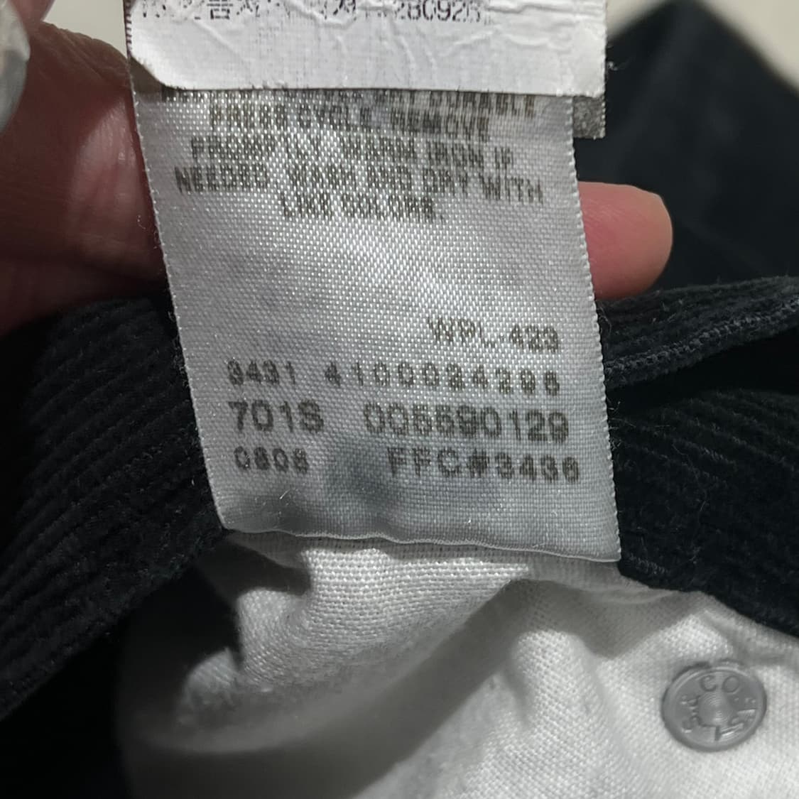 리바이스 559 코듀로이팬츠 s10402 상품이미지9