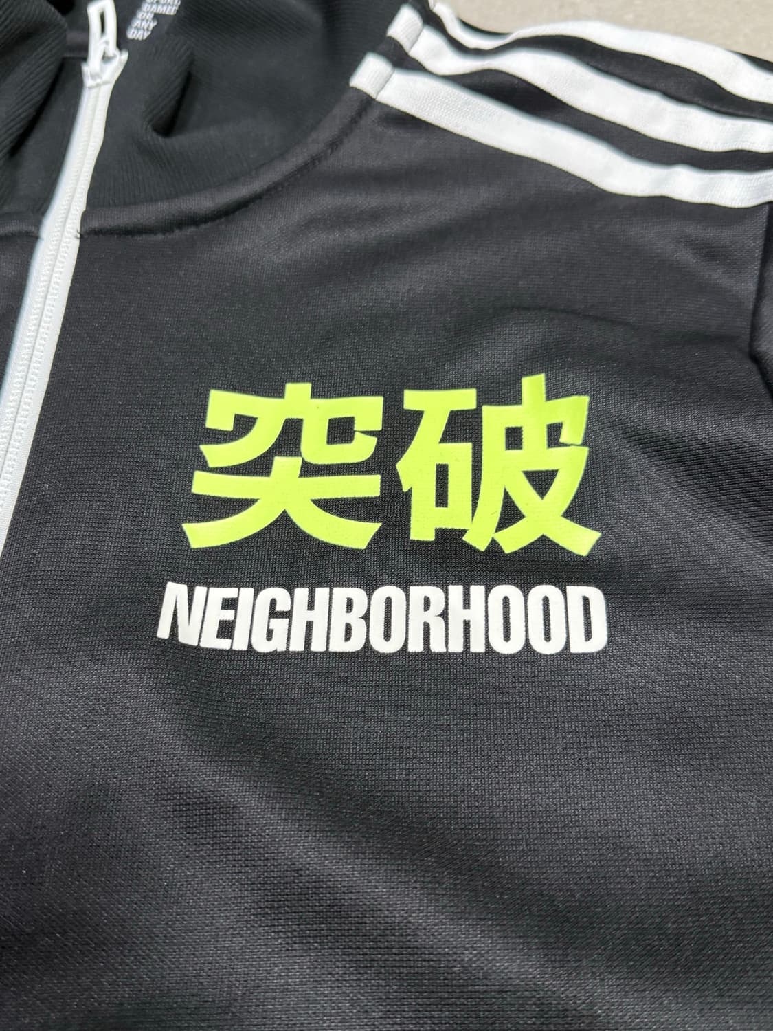 2018 네이버후드x아디다스 돌파 삼선 져지 트랙탑 트레이닝 자켓 상품이미지3