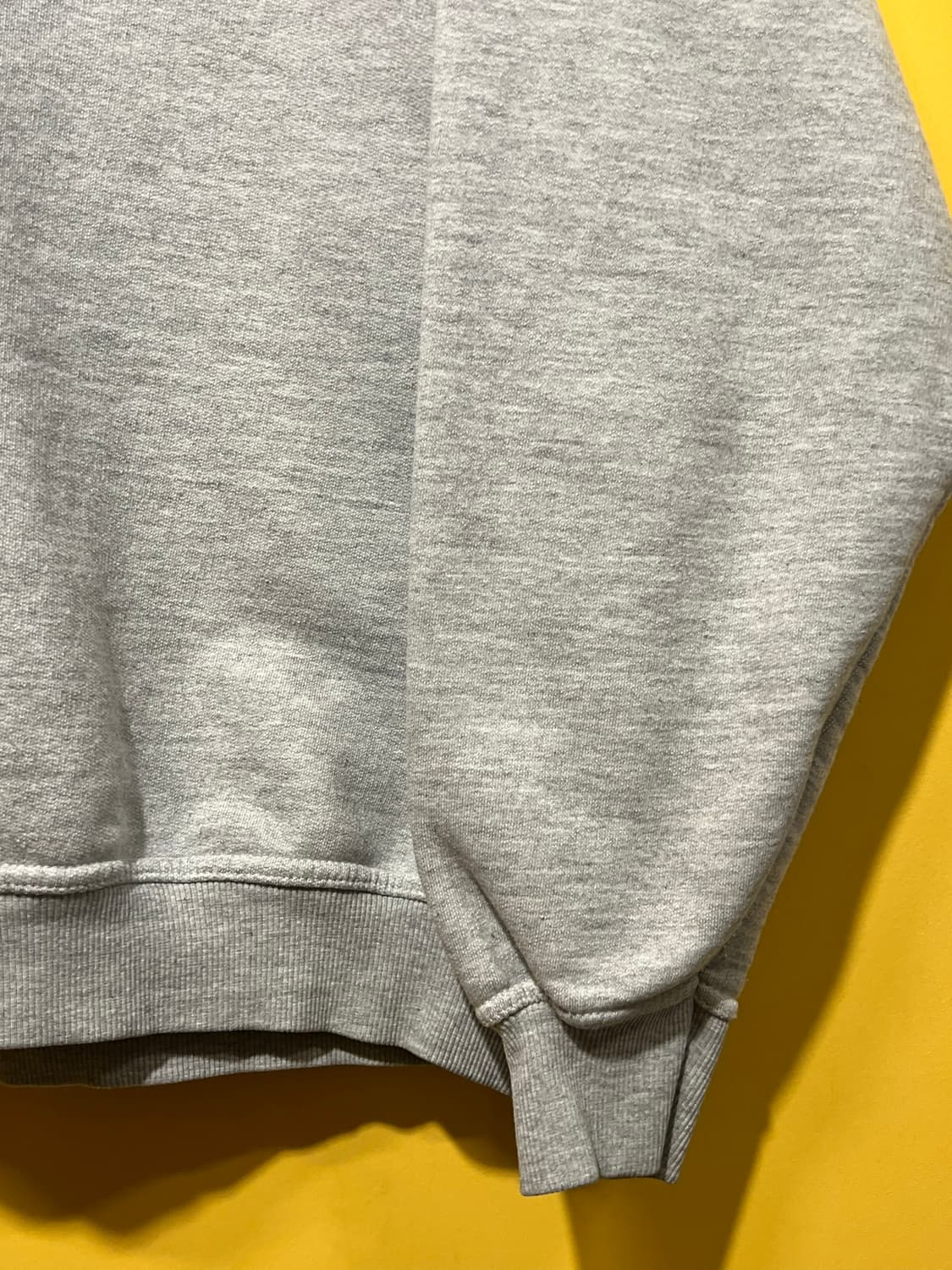 90's [L] 러셀 애슬레틱 플루마 헤더 그레이 맨투맨 빈티지 스웻셔츠 상품이미지5