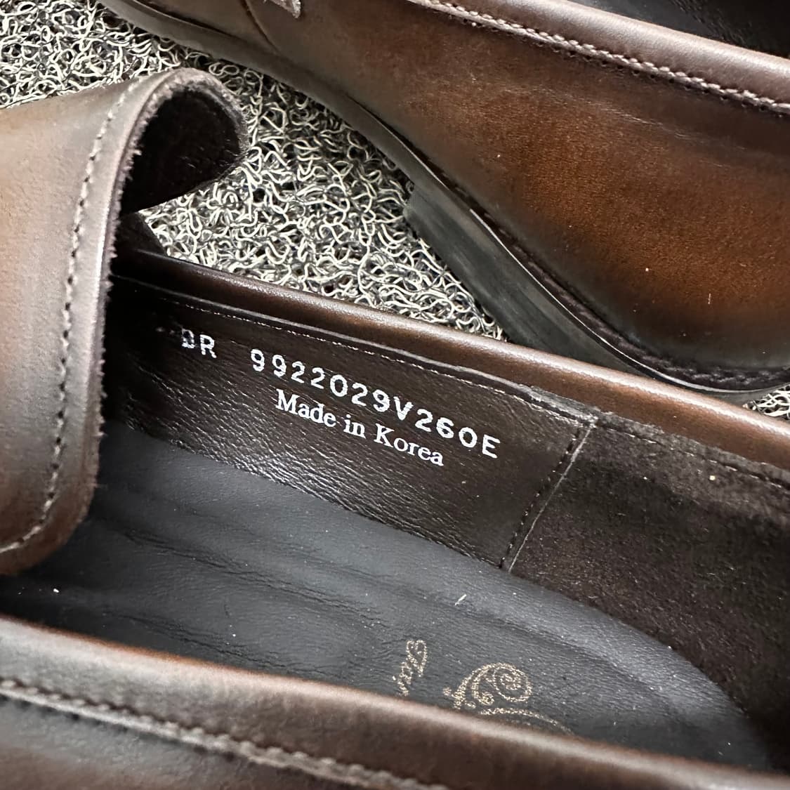 TANDY 텐디 남성 정장 구두 로퍼 브라운 260 상품이미지4